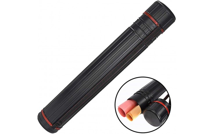 Expandable Poster Tube with Strap for Posters, Documents, Artwork