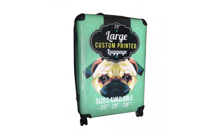 Custom Printed Luggage - 28" Large
