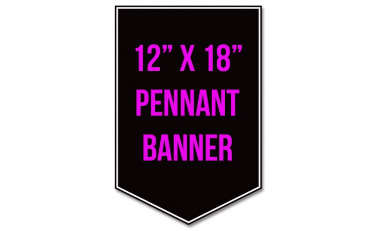 Pennant Banner 12" x 18"