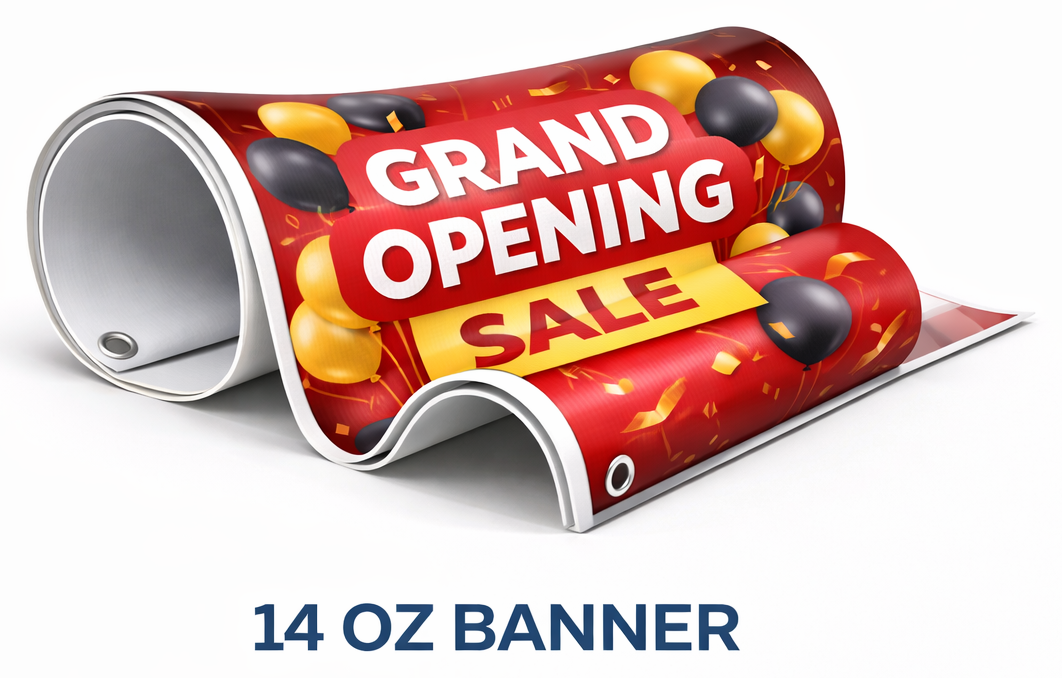 Matte Banner - 14oz. Premium Coated Banner