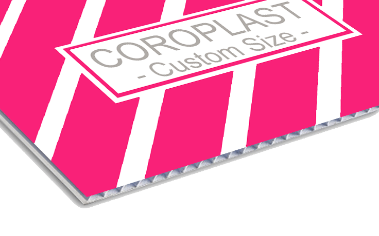 Coroplast - Custom Size (4mm, 6mm)
