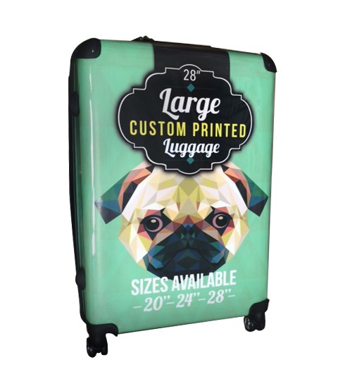 Custom Printed Backpack and Luggage - special price (All in one)