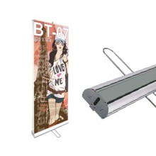 Double Sided Retractable BT-07 (31.5 or 33.5 x 79) Stand Only 