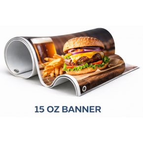 Matte Banner - 15oz. Premium Coated Banner