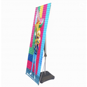 Outdoor X Stand with Single Side Graphics